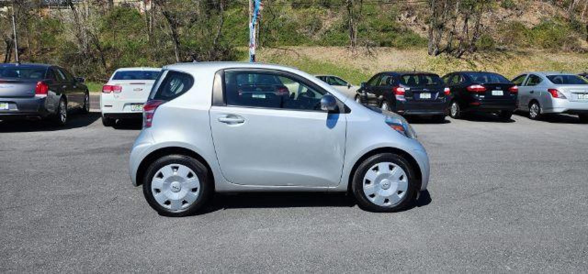 2012 gray /gray Scion iQ 3-Door Hatchback AT (JTNJJXB0XCJ) with an 1.3L L4 engine, Cvt transmission, located at 353 S. Mineral St., Keyser, WV, 26726, (304) 788-7887, 39.436451, -78.981674 - Photo#11