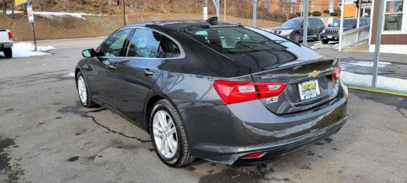2017 GRAY /Jet Black, premium cloth Chevrolet Malibu LS (1G1ZB5ST2HF) with an 4 engine, AT transmission, located at 353 S. Mineral St., Keyser, WV, 26726, (304) 788-7887, 39.436451, -78.981674 - Photo #7