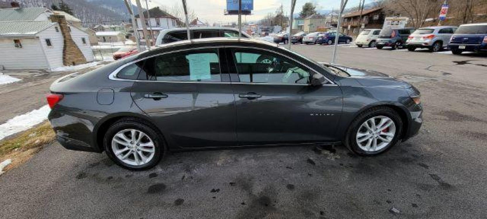 2017 GRAY /Jet Black, premium cloth Chevrolet Malibu LS (1G1ZB5ST2HF) with an 4 engine, AT transmission, located at 353 S. Mineral St., Keyser, WV, 26726, (304) 788-7887, 39.436451, -78.981674 - Photo #11