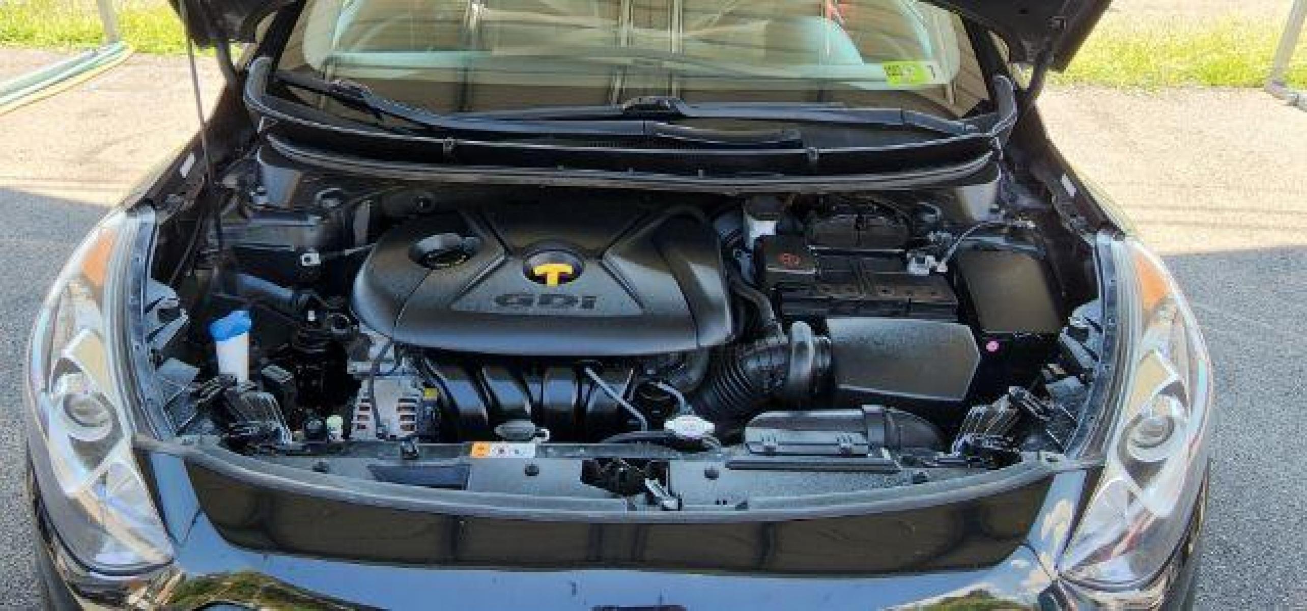 2016 BLACK /Black Hyundai Elantra GT GT (KMHD35LHXGU) with an 2.0L L4 16V DOHC engine, AT transmission, located at 353 S. Mineral St., Keyser, WV, 26726, (304) 788-7887, 39.436451, -78.981674 - Photo #2