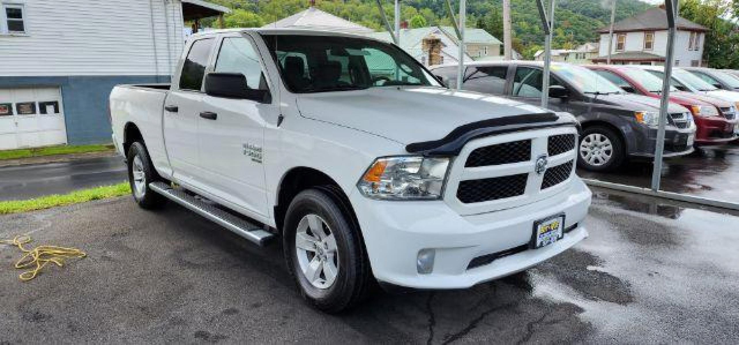 2019 WHITE RAM 1500 Classic Tradesman Quad Cab 4WD (1C6RR7FG5KS) with an 3.6L V6 engine, AT transmission, located at 353 S. Mineral St., Keyser, WV, 26726, (304) 788-7887, 39.436451, -78.981674 - Photo #0