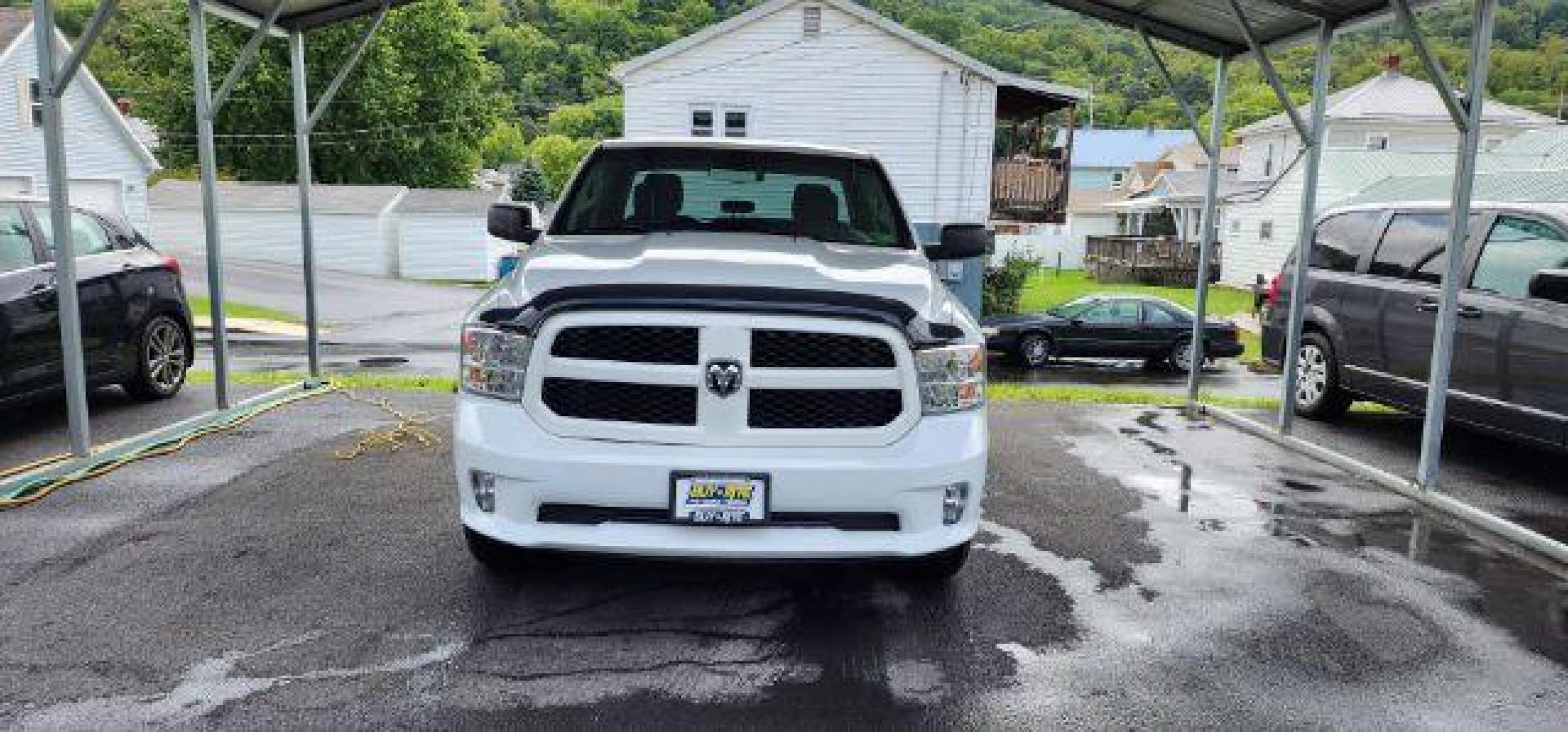 2019 WHITE RAM 1500 Classic Tradesman Quad Cab 4WD (1C6RR7FG5KS) with an 3.6L V6 engine, AT transmission, located at 353 S. Mineral St., Keyser, WV, 26726, (304) 788-7887, 39.436451, -78.981674 - Photo #1