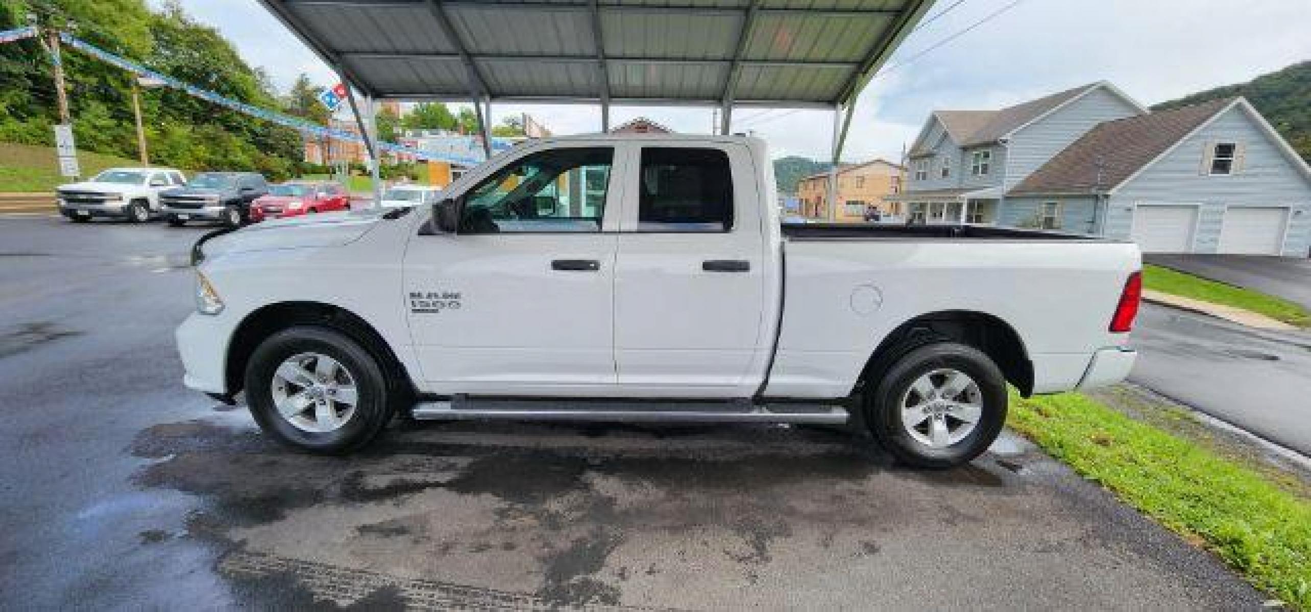 2019 WHITE RAM 1500 Classic Tradesman Quad Cab 4WD (1C6RR7FG5KS) with an 3.6L V6 engine, AT transmission, located at 353 S. Mineral St., Keyser, WV, 26726, (304) 788-7887, 39.436451, -78.981674 - Photo #4