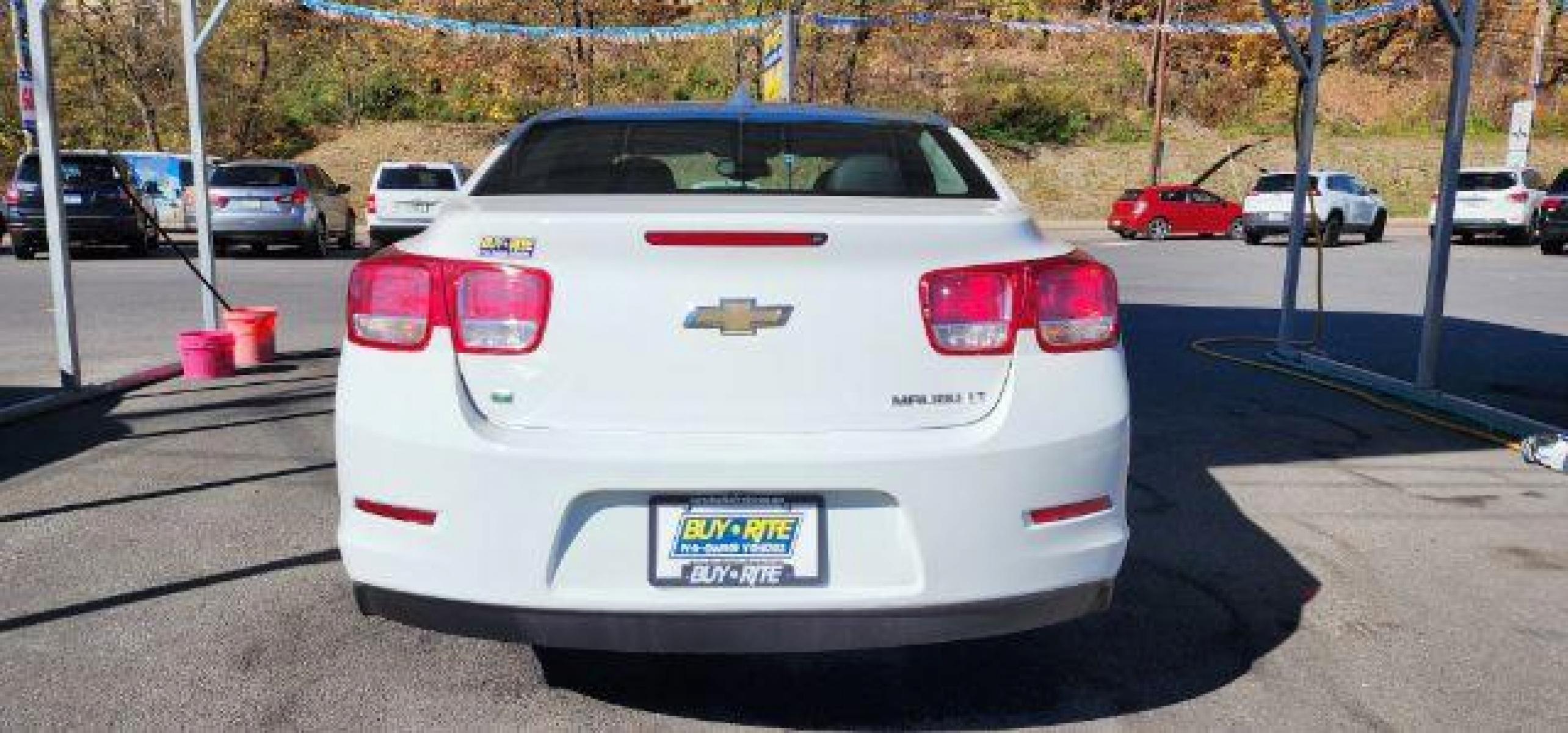 2015 WHITE Chevrolet Malibu 1LT (1G11C5SL2FU) with an 2.5L L4 DOHC 16V engine, 6-Speed Automatic transmission, located at 353 S. Mineral St., Keyser, WV, 26726, (304) 788-7887, 39.436451, -78.981674 - Photo #8