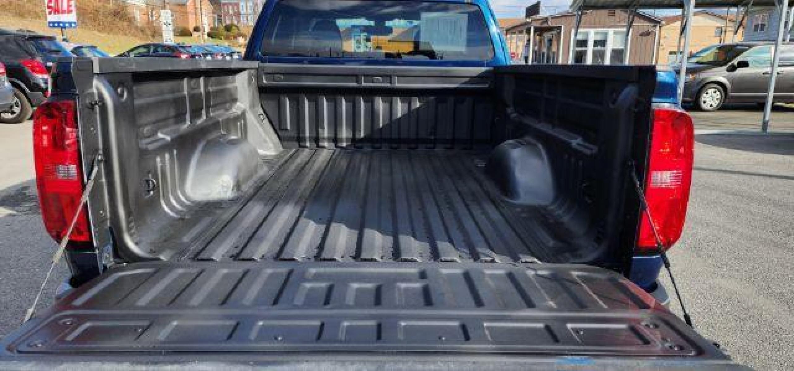 2020 BLUE /Jet Black/Dark Ash, cloth Chevrolet Colorado Work Truck Ext. Cab 2WD (1GCHSBEA7L1) with an 2.5L L4 engine, AT transmission, located at 353 S. Mineral St., Keyser, WV, 26726, (304) 788-7887, 39.436451, -78.981674 - Photo #9