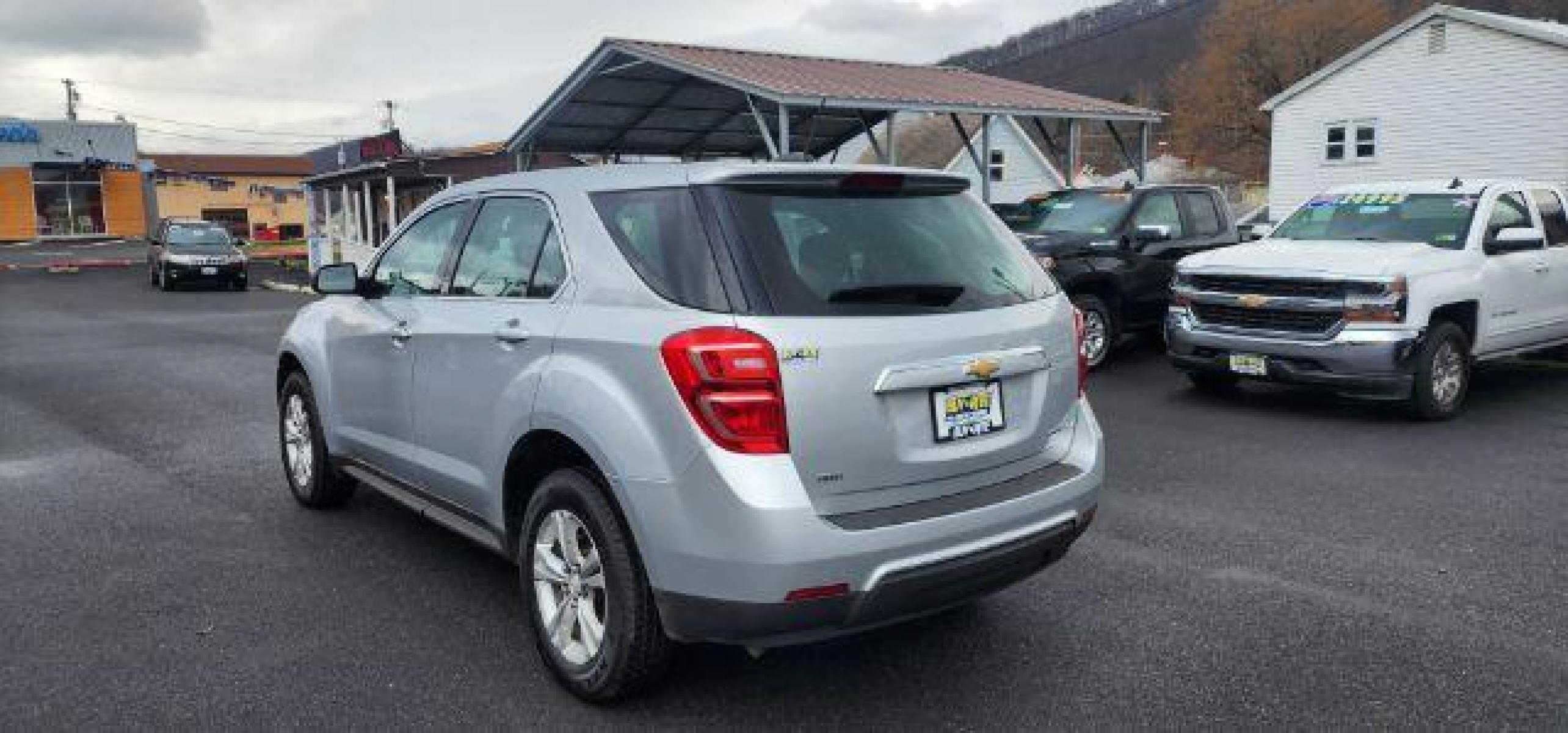 2016 SILVER /Jet Black, premium cloth Chevrolet Equinox LS AWD (2GNFLEEK1G6) with an 2.4L L4 engine, AT transmission, located at 353 S. Mineral St., Keyser, WV, 26726, (304) 788-7887, 39.436451, -78.981674 - Photo #6