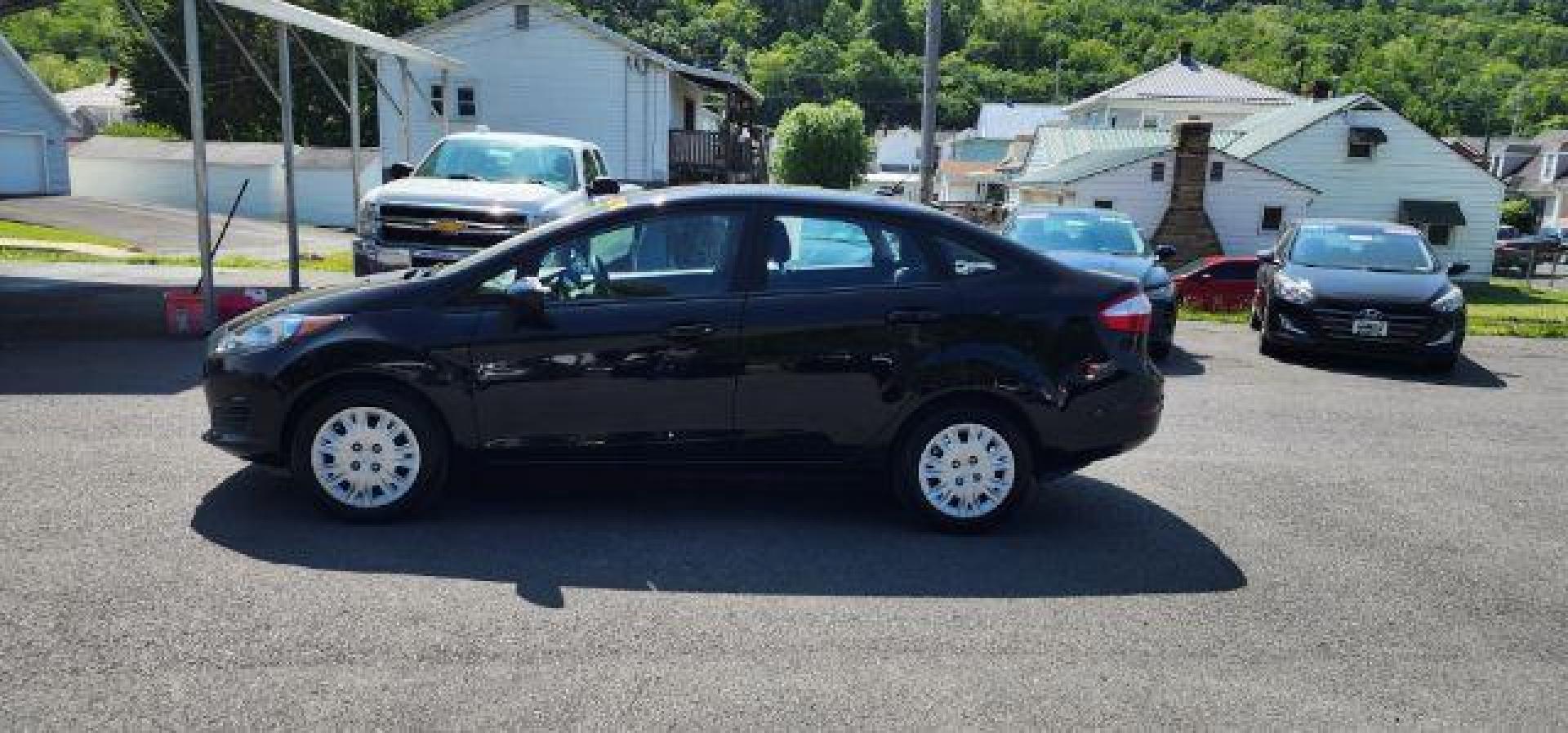 2017 BLACK /Charcoal Black w/Charcoal Accents, cloth Ford Fiesta S Sedan (3FADP4AJ9HM) with an 1.6l L4 engine, 5SP transmission, located at 353 S. Mineral St., Keyser, WV, 26726, (304) 788-7887, 39.436451, -78.981674 - FOR A BETTER PRICE CALL PAUL AT 301-268-8150 - Photo#3