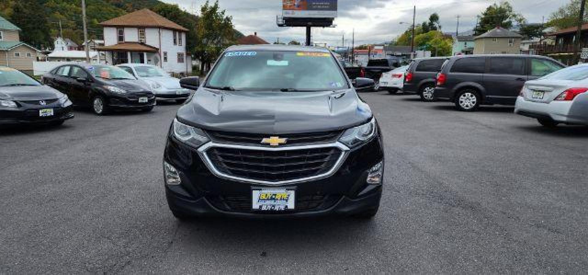 2020 BLACK /Jet Black, premium cloth Chevrolet Equinox LT AWD (2GNAXTEV6L6) with an 1.5L L4 engine, AT transmission, located at 353 S. Mineral St., Keyser, WV, 26726, (304) 788-7887, 39.436451, -78.981674 - Photo#1