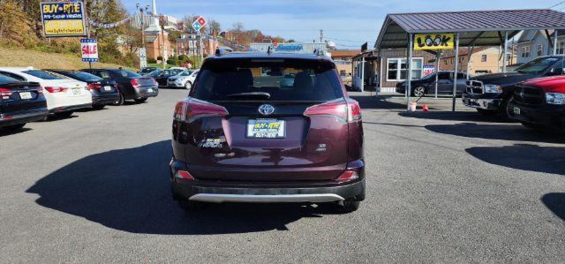 2016 PURPLE /Black, leatherette Toyota RAV4 SE 4WD (2T3JFREV2GW) with an 2.5 L4 engine, AT transmission, located at 353 S. Mineral St., Keyser, WV, 26726, (304) 788-7887, 39.436451, -78.981674 - FOR A BETTER PRICE CALL PAUL AT 301-268-8150 - Photo#8