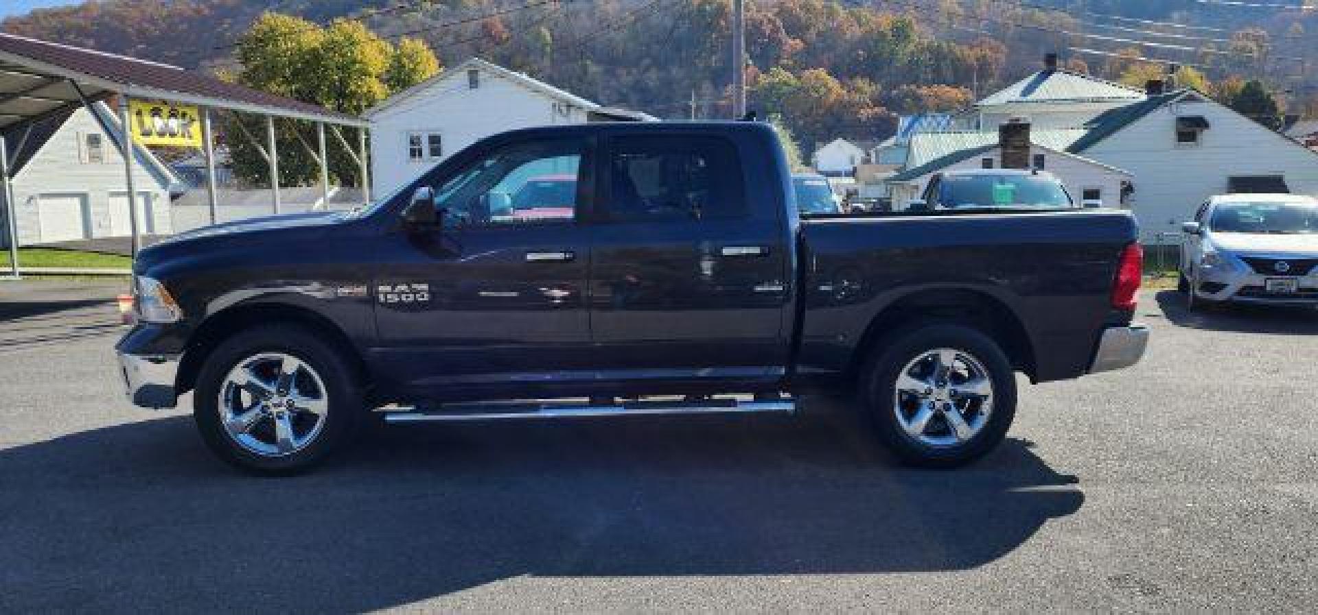 2016 DK GRAY /Black/Diesel Gray, cloth RAM 1500 SLT Crew Cab SWB 4WD (1C6RR7LT8GS) with an 5.7 V8 engine, AT transmission, located at 353 S. Mineral St., Keyser, WV, 26726, (304) 788-7887, 39.436451, -78.981674 - Photo#1