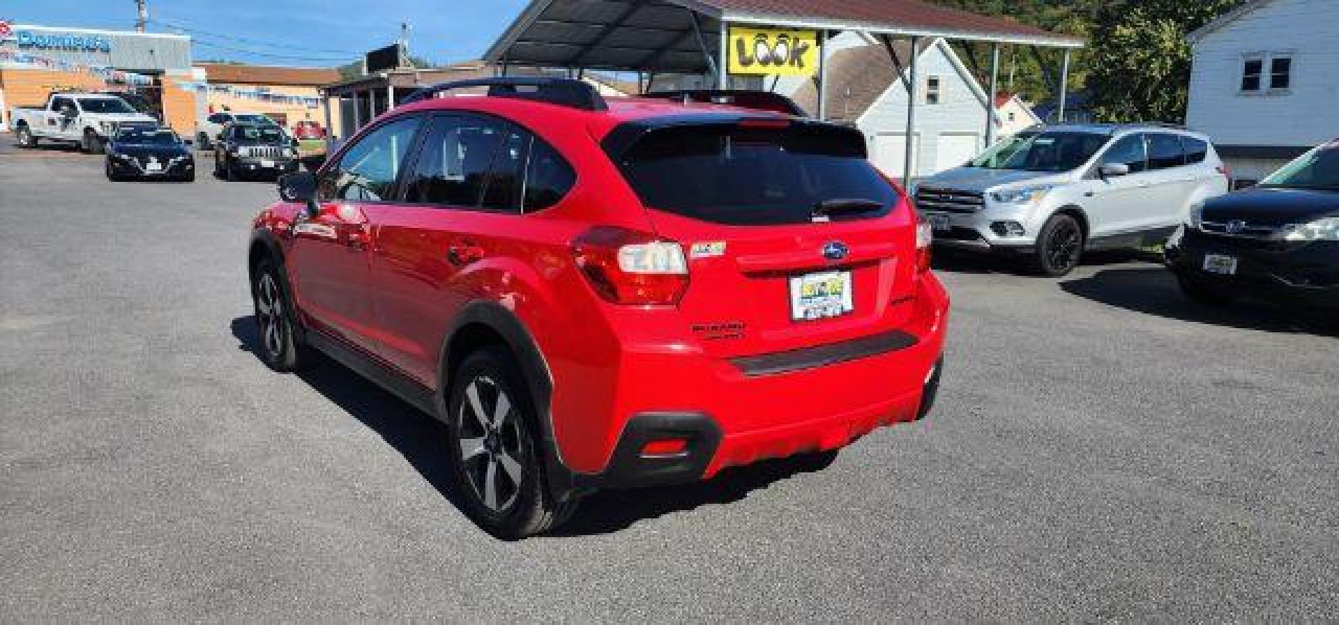 2017 RED /Black, cloth Subaru Crosstrek 2.0i Premium CVT (JF2GPABC3H8) with an 2.0L L4 engine, CVT transmission, located at 353 S. Mineral St., Keyser, WV, 26726, (304) 788-7887, 39.436451, -78.981674 - Photo#9