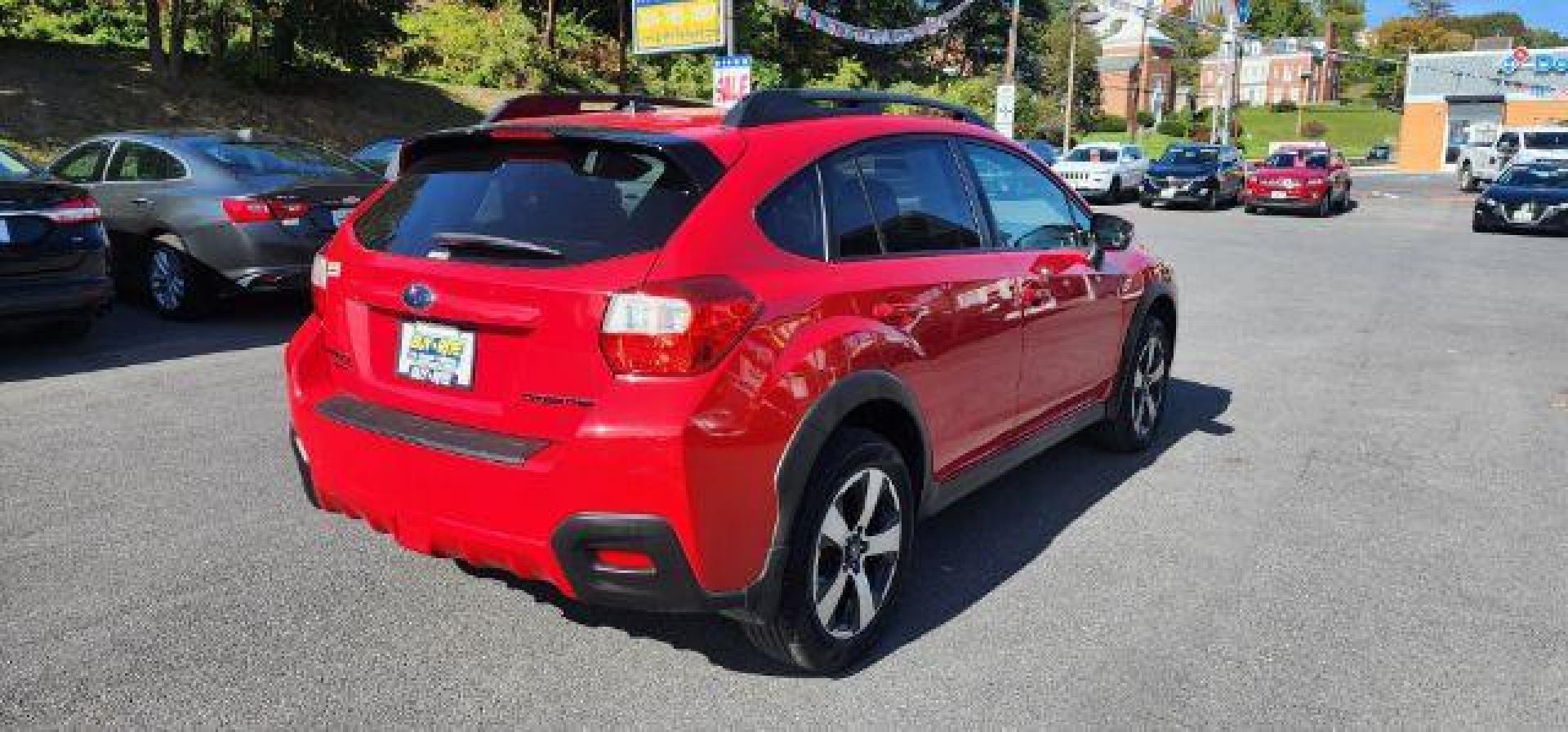 2017 RED /Black, cloth Subaru Crosstrek 2.0i Premium CVT (JF2GPABC3H8) with an 2.0L L4 engine, CVT transmission, located at 353 S. Mineral St., Keyser, WV, 26726, (304) 788-7887, 39.436451, -78.981674 - Photo#12