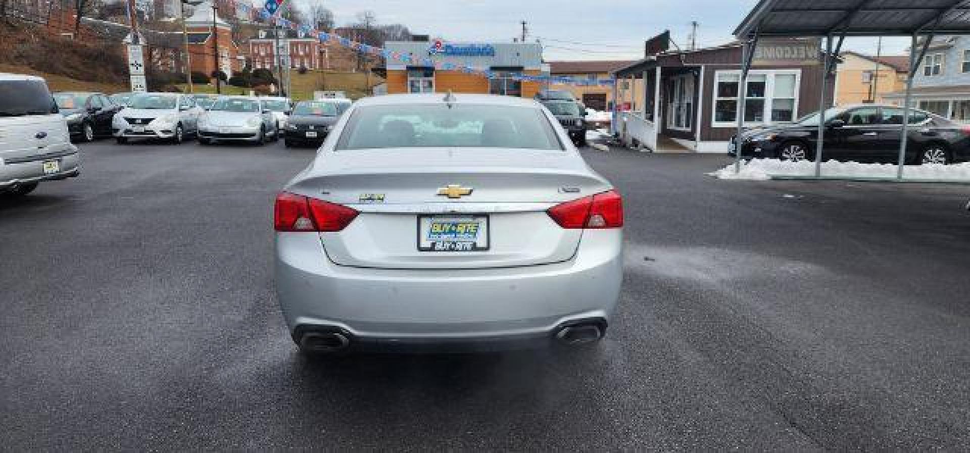 2019 SILVER /Jet Black, leather Chevrolet Impala Premier (2G1105S30K9) with an 3.6L V6 engine, AT transmission, located at 353 S. Mineral St., Keyser, WV, 26726, (304) 788-7887, 39.436451, -78.981674 - Photo#9