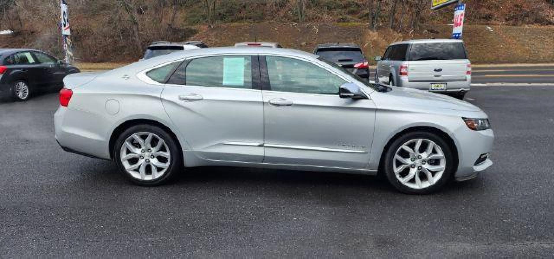 2019 SILVER /Jet Black, leather Chevrolet Impala Premier (2G1105S30K9) with an 3.6L V6 engine, AT transmission, located at 353 S. Mineral St., Keyser, WV, 26726, (304) 788-7887, 39.436451, -78.981674 - Photo#12