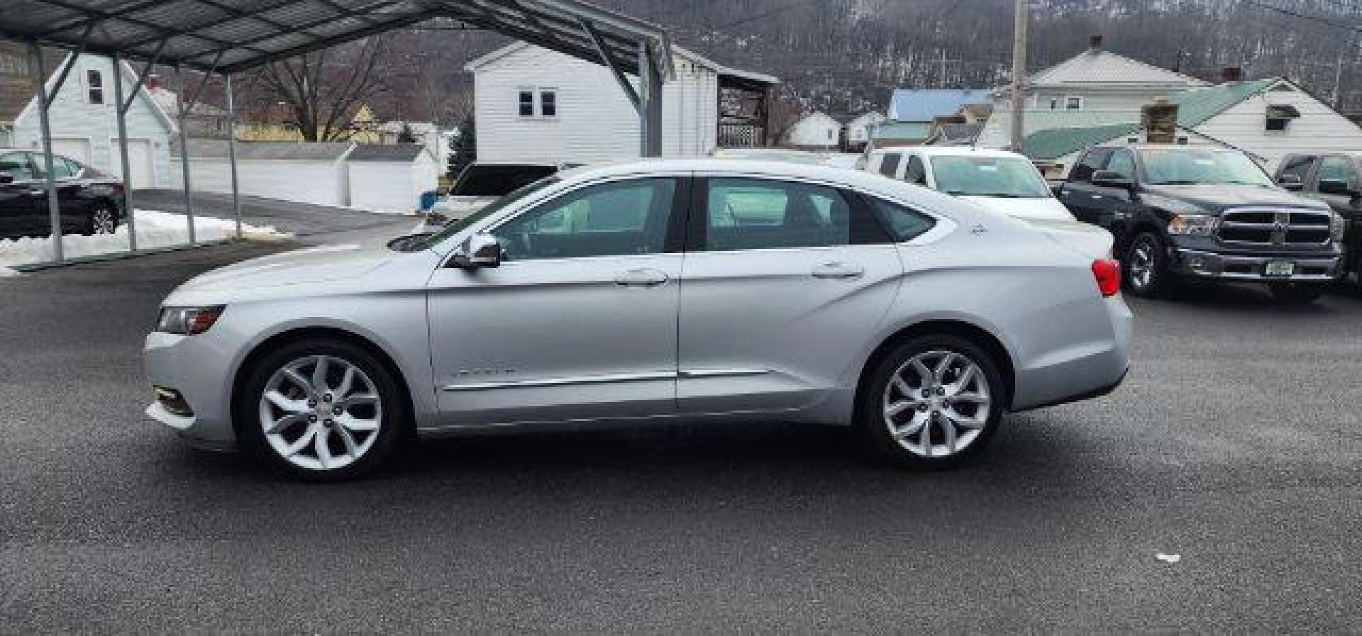 2019 SILVER /Jet Black, leather Chevrolet Impala Premier (2G1105S30K9) with an 3.6L V6 engine, AT transmission, located at 353 S. Mineral St., Keyser, WV, 26726, (304) 788-7887, 39.436451, -78.981674 - Photo#3