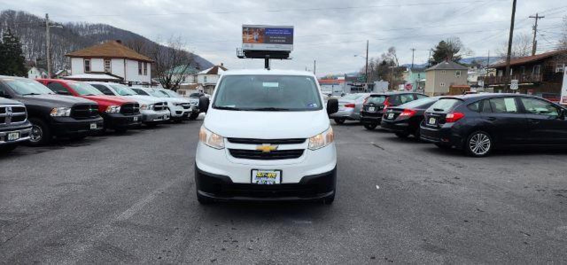 2018 WHITE /Medium Pewter, cloth Chevrolet City Express LT (3N63M0ZN5JK) with an 2.0L L4 engine, CVT transmission, located at 353 S. Mineral St., Keyser, WV, 26726, (304) 788-7887, 39.436451, -78.981674 - FOR A BETTER PRICE CALL PAUL AT 301-268-8150 - Photo#1