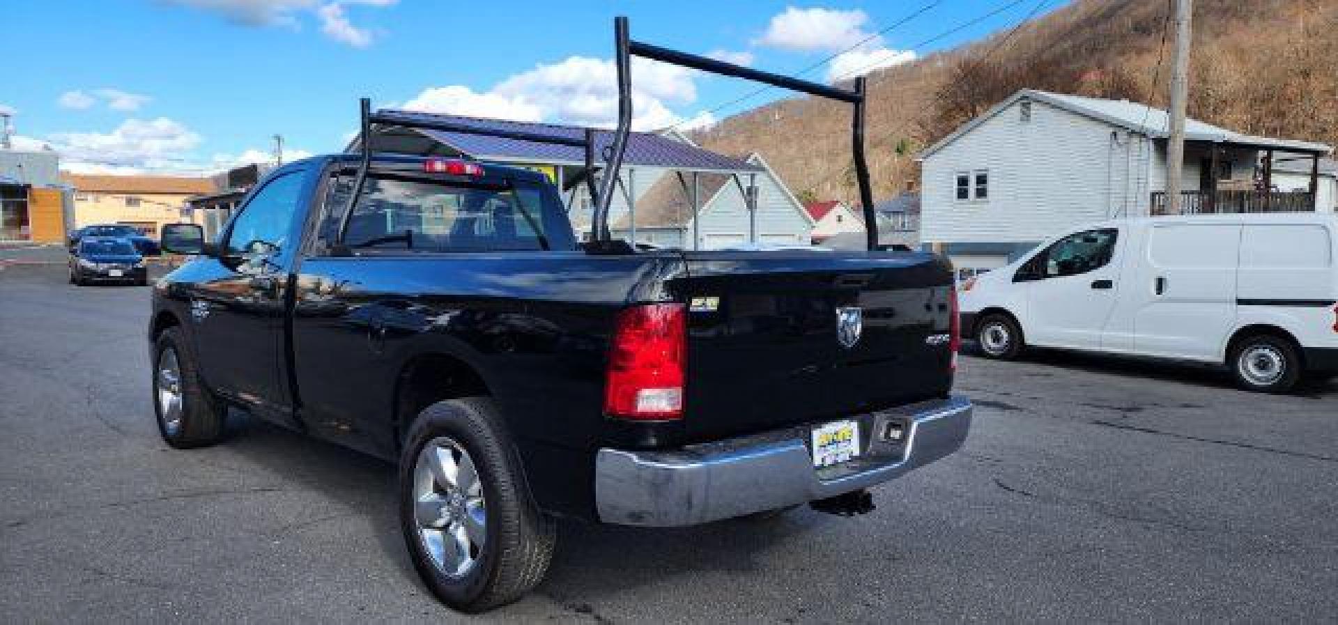 2019 BLACK /Black/Diesel Gray, cloth RAM 1500 Classic Tradesman Regular Cab LWB 4WD (3C6JR7DG8KG) with an 3.6L V6 engine, AT transmission, located at 353 S. Mineral St., Keyser, WV, 26726, (304) 788-7887, 39.436451, -78.981674 - FOR A BETTER PRICE CALL PAUL AT 301-268-8150 - Photo#9