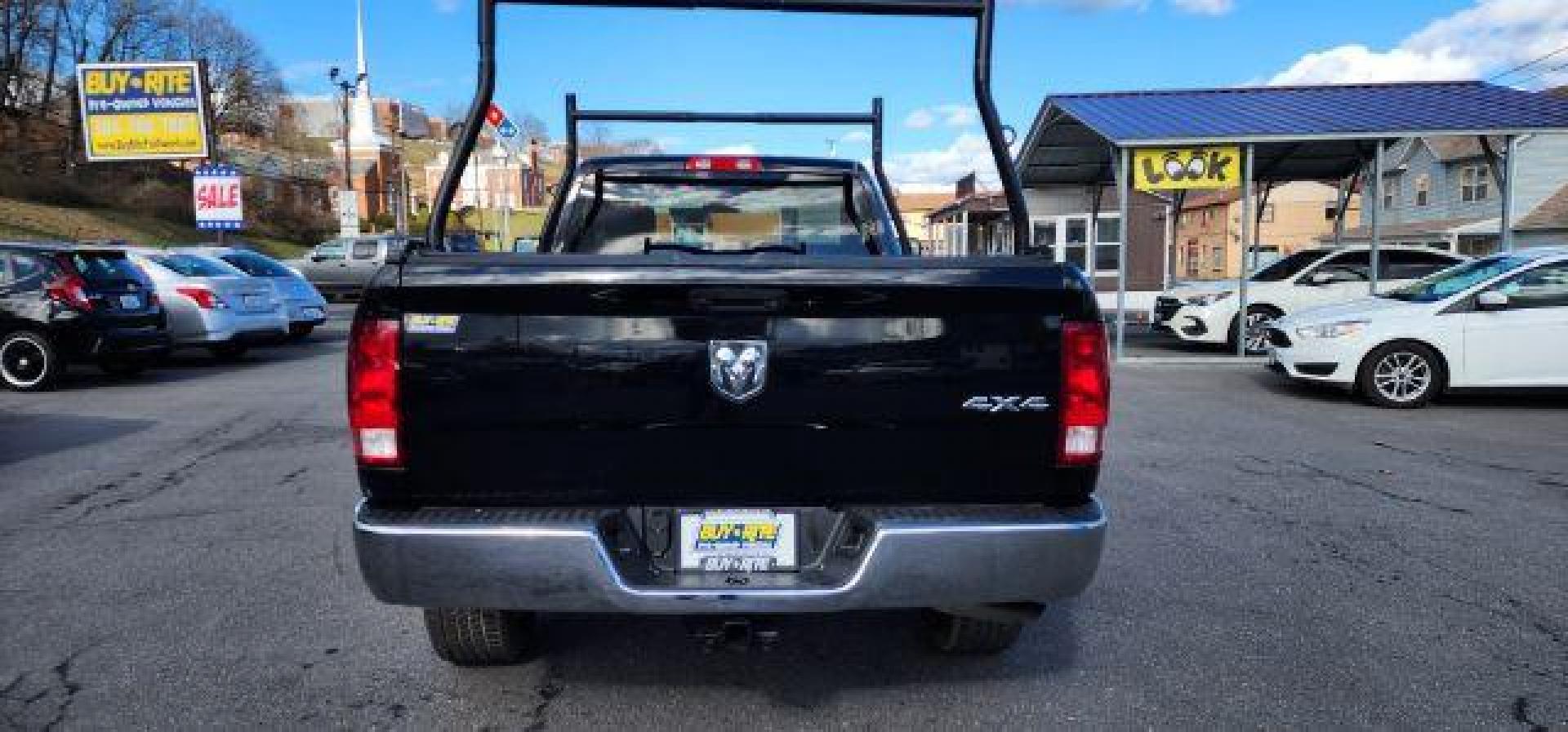 2019 BLACK /Black/Diesel Gray, cloth RAM 1500 Classic Tradesman Regular Cab LWB 4WD (3C6JR7DG8KG) with an 3.6L V6 engine, AT transmission, located at 353 S. Mineral St., Keyser, WV, 26726, (304) 788-7887, 39.436451, -78.981674 - Photo#10