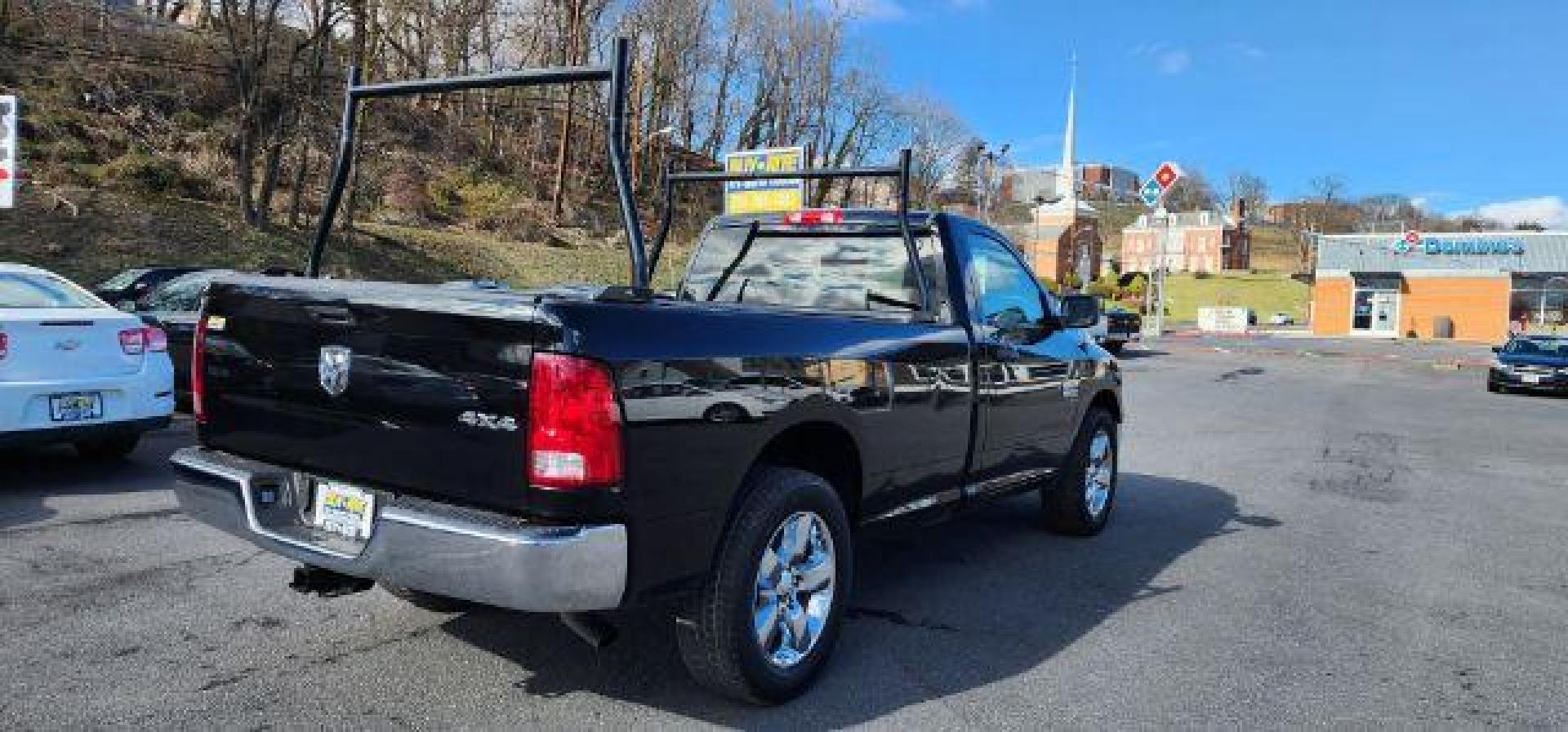 2019 BLACK /Black/Diesel Gray, cloth RAM 1500 Classic Tradesman Regular Cab LWB 4WD (3C6JR7DG8KG) with an 3.6L V6 engine, AT transmission, located at 353 S. Mineral St., Keyser, WV, 26726, (304) 788-7887, 39.436451, -78.981674 - Photo#12