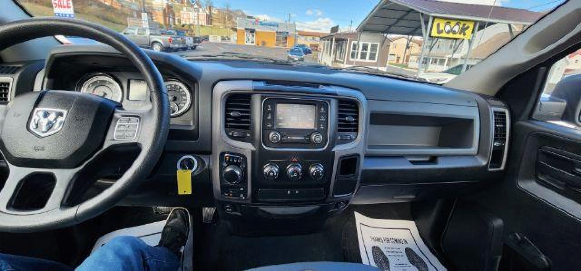 2019 BLACK /Black/Diesel Gray, cloth RAM 1500 Classic Tradesman Regular Cab LWB 4WD (3C6JR7DG8KG) with an 3.6L V6 engine, AT transmission, located at 353 S. Mineral St., Keyser, WV, 26726, (304) 788-7887, 39.436451, -78.981674 - FOR A BETTER PRICE CALL PAUL AT 301-268-8150 - Photo#5