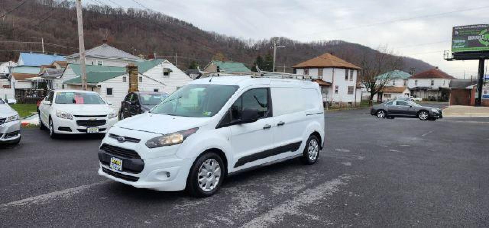 2015 WHITE /Charcoal Black Ford Transit Connect XLT LWB (NM0LS7F79F1) with an 2.5 L4 engine, AT transmission, located at 353 S. Mineral St., Keyser, WV, 26726, (304) 788-7887, 39.436451, -78.981674 - FOR A BETTER PRICE CALL PAUL AT 301-268-8150 - Photo#2