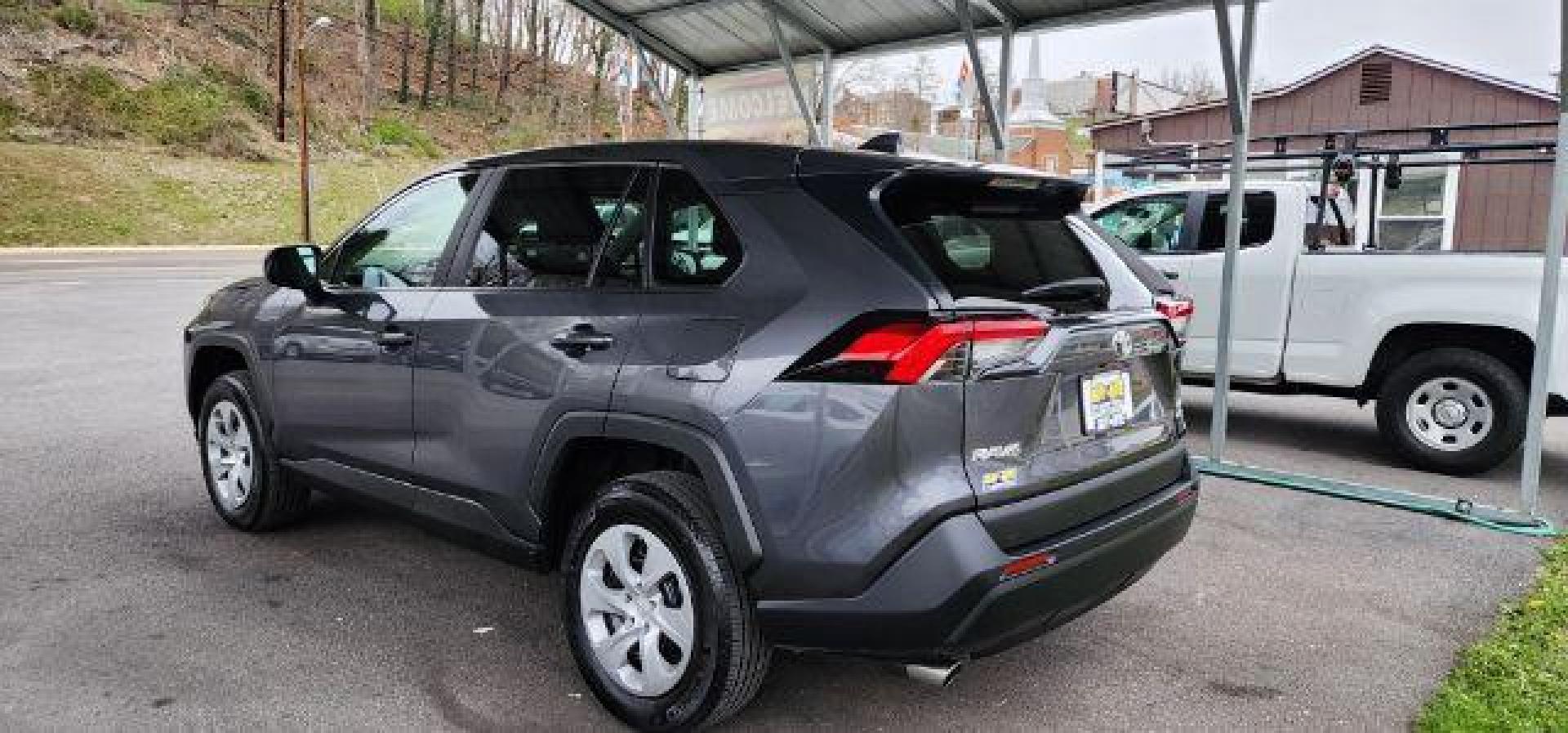 2023 GRAY /Black Toyota RAV4 LE AWD (2T3F1RFV9PW) with an 2.5 L4 engine, AT transmission, located at 353 S. Mineral St., Keyser, WV, 26726, (304) 788-7887, 39.436451, -78.981674 - Photo#9