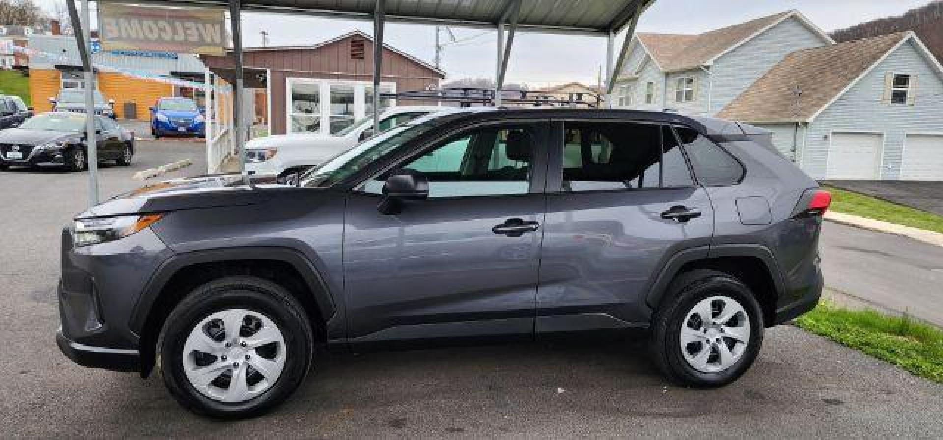 2023 GRAY /Black Toyota RAV4 LE AWD (2T3F1RFV9PW) with an 2.5 L4 engine, AT transmission, located at 353 S. Mineral St., Keyser, WV, 26726, (304) 788-7887, 39.436451, -78.981674 - Photo#3