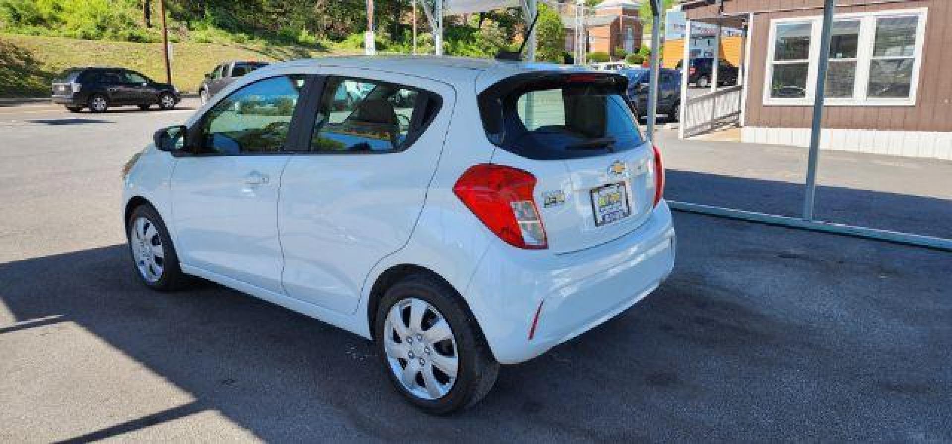 2016 WHITE /Jet Black, cloth Chevrolet Spark LS CVT (KL8CB6SA1GC) with an 1.4L 4L engine, CVT transmission, located at 353 S. Mineral St., Keyser, WV, 26726, (304) 788-7887, 39.436451, -78.981674 - Photo#9