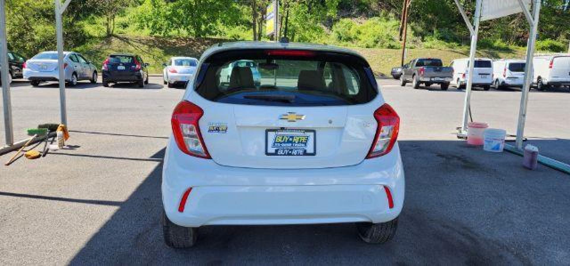 2016 WHITE /Jet Black, cloth Chevrolet Spark LS CVT (KL8CB6SA1GC) with an 1.4L 4L engine, CVT transmission, located at 353 S. Mineral St., Keyser, WV, 26726, (304) 788-7887, 39.436451, -78.981674 - Photo#10