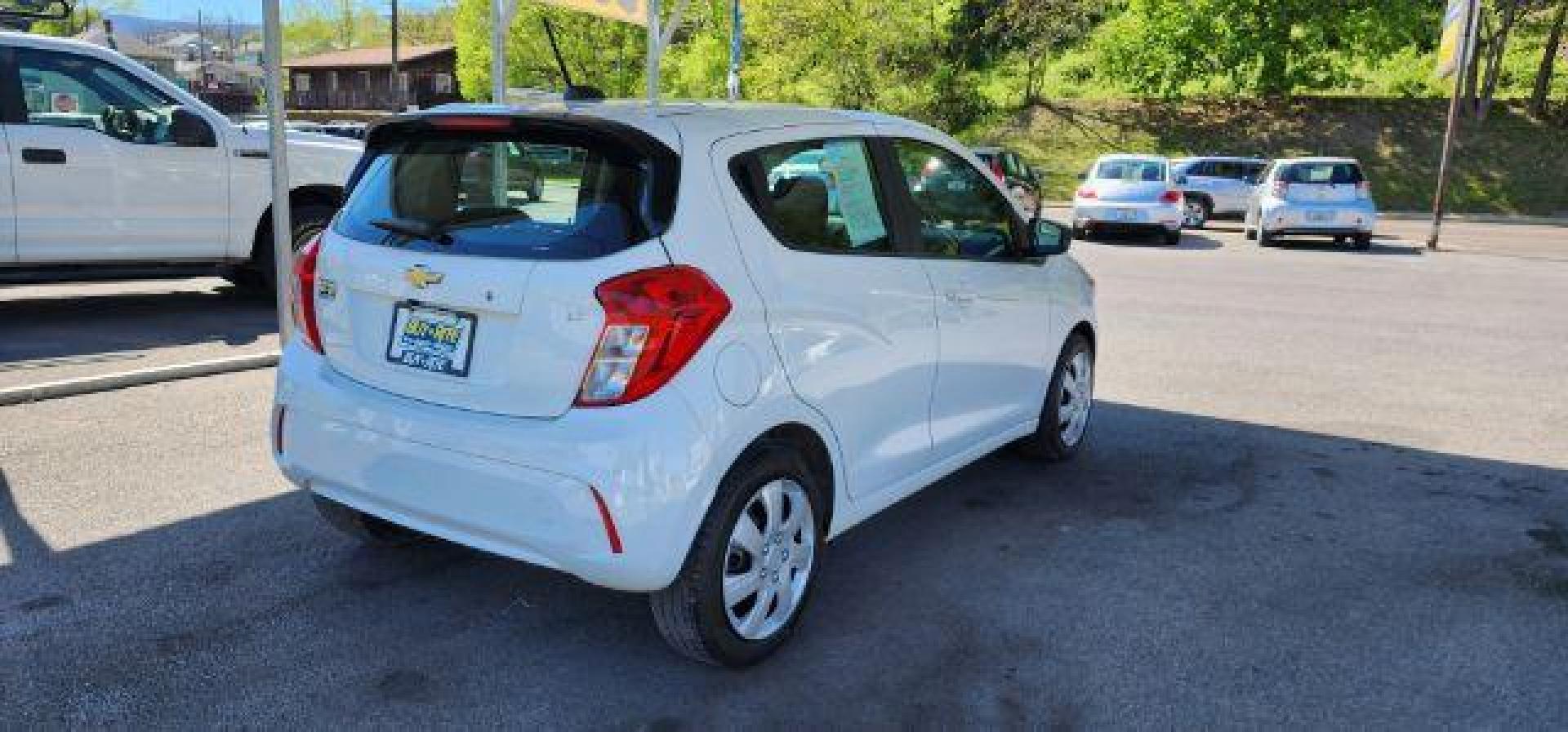 2016 WHITE /Jet Black, cloth Chevrolet Spark LS CVT (KL8CB6SA1GC) with an 1.4L 4L engine, CVT transmission, located at 353 S. Mineral St., Keyser, WV, 26726, (304) 788-7887, 39.436451, -78.981674 - Photo#12