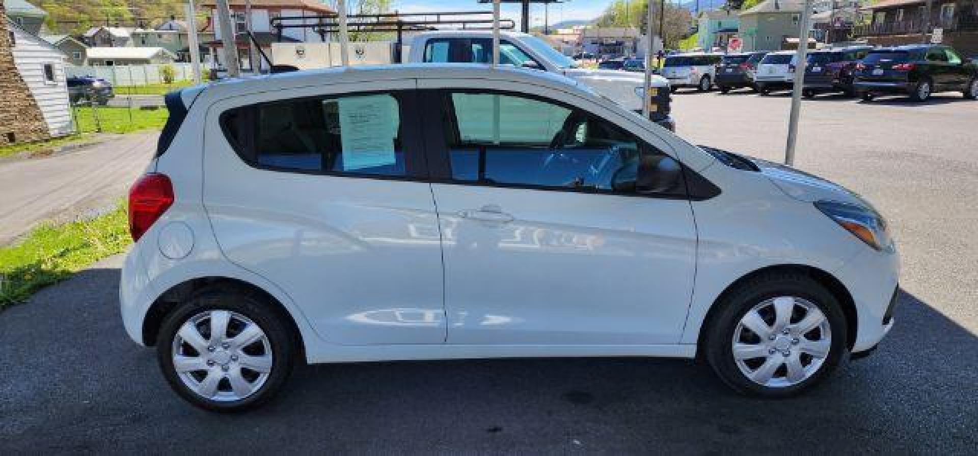 2016 WHITE /Jet Black, cloth Chevrolet Spark LS CVT (KL8CB6SA1GC) with an 1.4L 4L engine, CVT transmission, located at 353 S. Mineral St., Keyser, WV, 26726, (304) 788-7887, 39.436451, -78.981674 - Photo#13