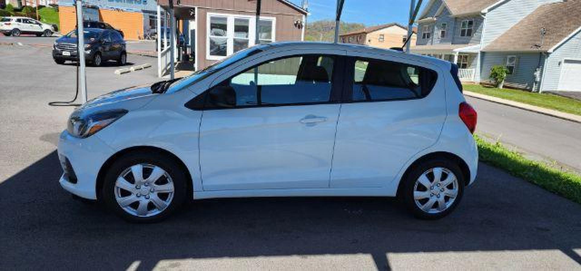 2016 WHITE /Jet Black, cloth Chevrolet Spark LS CVT (KL8CB6SA1GC) with an 1.4L 4L engine, CVT transmission, located at 353 S. Mineral St., Keyser, WV, 26726, (304) 788-7887, 39.436451, -78.981674 - Photo#3