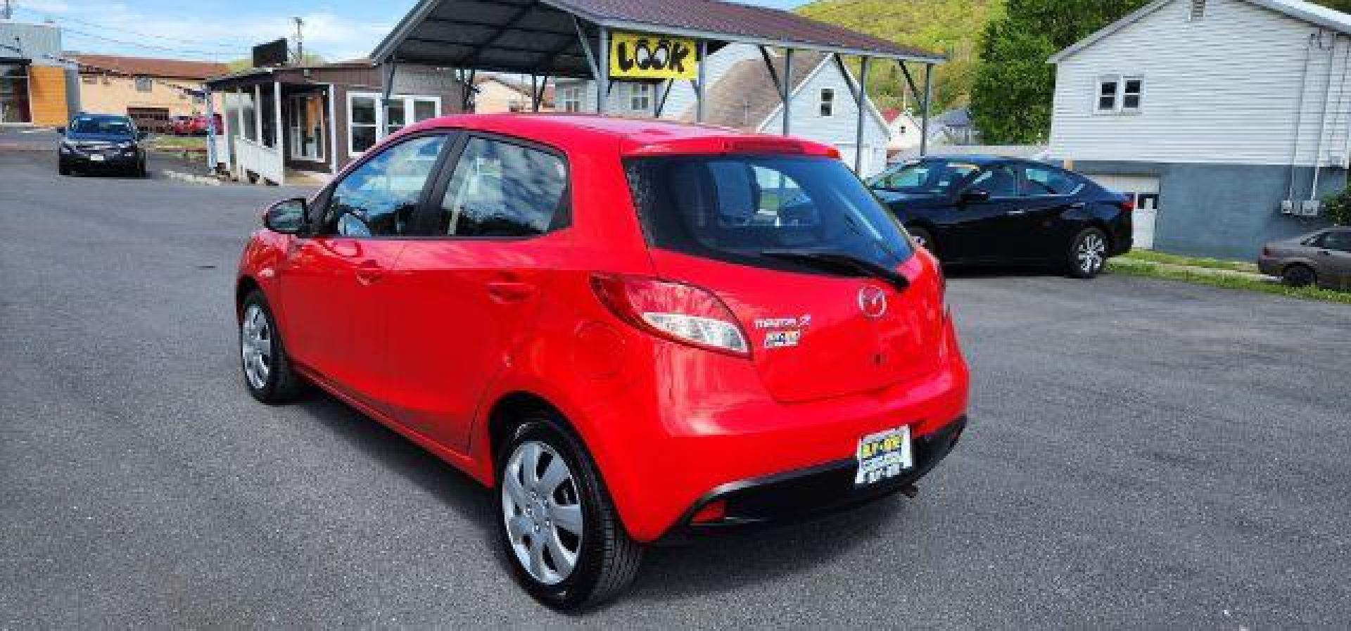 2013 RED /Black Cloth Interior Mazda MAZDA2 Sport (JM1DE1KY3D0) with an 1.5L L4 engine, AT transmission, located at 353 S. Mineral St., Keyser, WV, 26726, (304) 788-7887, 39.436451, -78.981674 - Photo#9