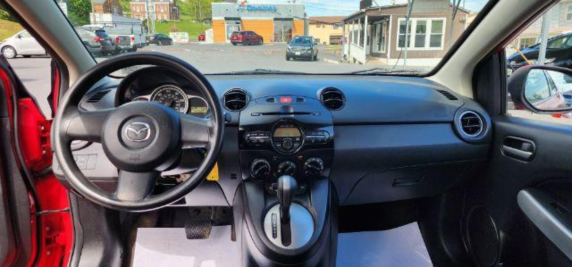 2013 RED /Black Cloth Interior Mazda MAZDA2 Sport (JM1DE1KY3D0) with an 1.5L L4 engine, AT transmission, located at 353 S. Mineral St., Keyser, WV, 26726, (304) 788-7887, 39.436451, -78.981674 - Photo#5