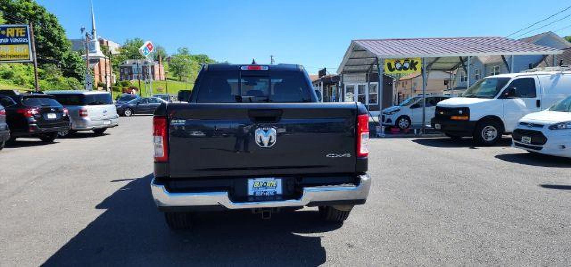 2019 GRAY /Cloth RAM 1500 Tradesman Quad Cab 4WD (1C6SRFCTXKN) with an 5.7 V8 engine, AT transmission, located at 353 S. Mineral St., Keyser, WV, 26726, (304) 788-7887, 39.436451, -78.981674 - Photo#9