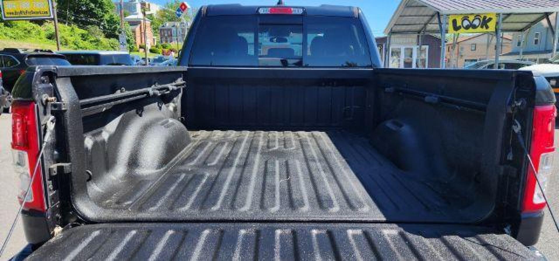 2019 GRAY /Cloth RAM 1500 Tradesman Quad Cab 4WD (1C6SRFCTXKN) with an 5.7 V8 engine, AT transmission, located at 353 S. Mineral St., Keyser, WV, 26726, (304) 788-7887, 39.436451, -78.981674 - Photo#10