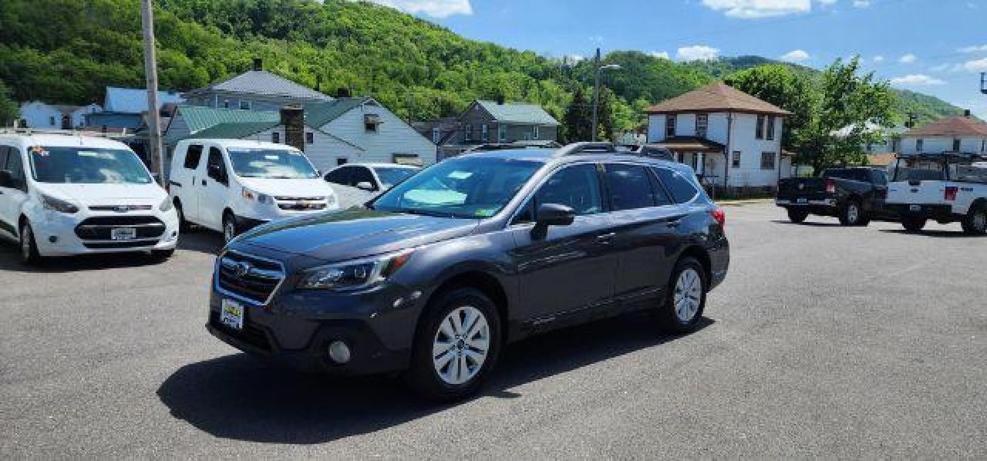 2019 Gray /Titanium Gray Cloth, cloth Subaru Outback 2.5i Premium (4S4BSAFC7K3) with an 2.5l H4 engine, CVT transmission, located at 353 S. Mineral St., Keyser, WV, 26726, (304) 788-7887, 39.436451, -78.981674 - FOR A BETTER PRICE CALL PAUL AT 301-268-8150 - Photo#2