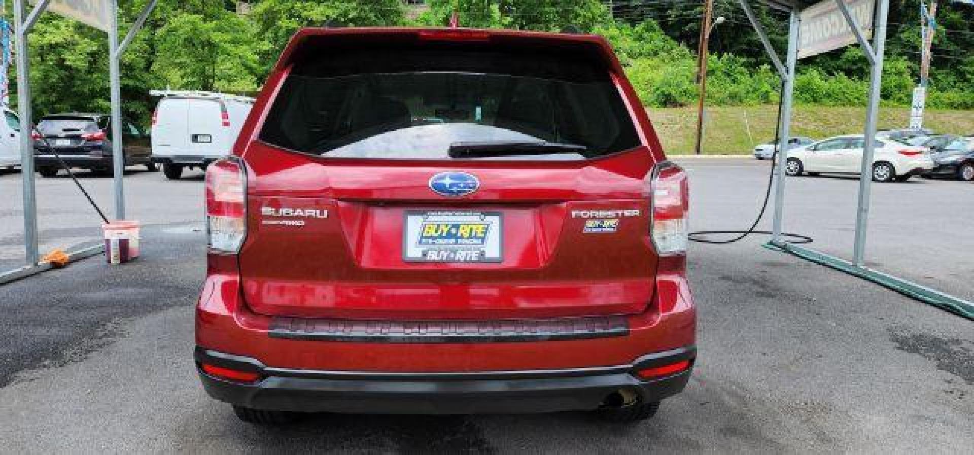 2018 RED /Gray, cloth Subaru Forester 2.5i Premium PZEV CVT (JF2SJAGC8JH) with an 2.5 L4 engine, CVT transmission, located at 353 S. Mineral St., Keyser, WV, 26726, (304) 788-7887, 39.436451, -78.981674 - FOR A BETTER PRICE CALL PAUL AT 301-268-8150 - Photo#10