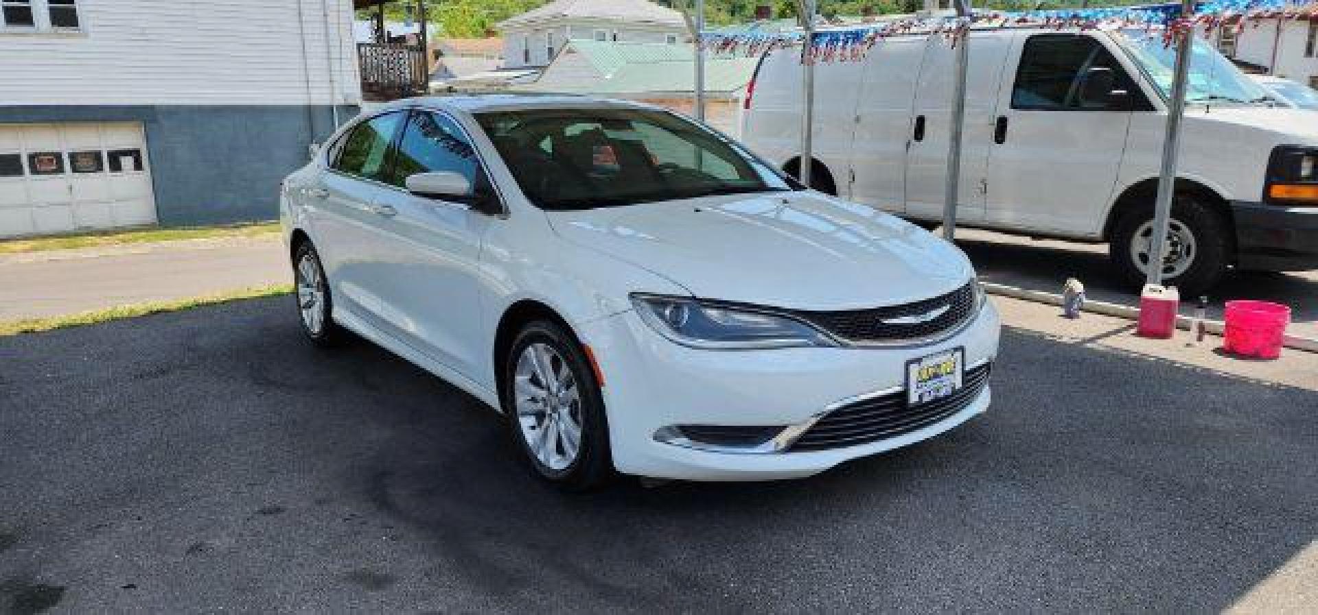 2017 WHITE Chrysler 200 4DR (1C3CCCAB2HN) with an 2.4L L4 engine, AT transmission, located at 353 S. Mineral St., Keyser, WV, 26726, (304) 788-7887, 39.436451, -78.981674 - Photo#0