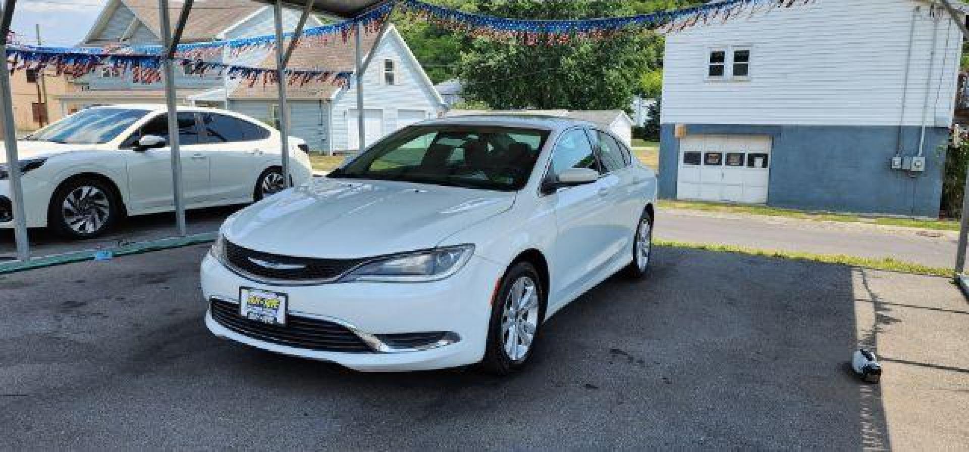 2017 WHITE Chrysler 200 4DR (1C3CCCAB2HN) with an 2.4L L4 engine, AT transmission, located at 353 S. Mineral St., Keyser, WV, 26726, (304) 788-7887, 39.436451, -78.981674 - Photo#3