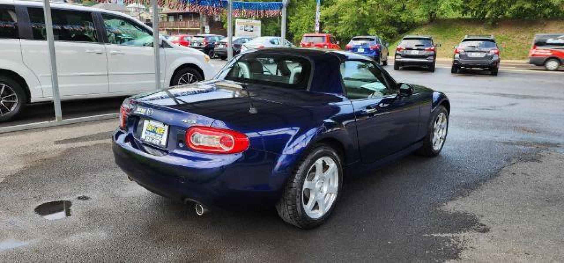 2010 Blue /Cloth Mazda MX-5 Miata Grand Touring PRHT (JM1NC2FF3A0) with an 2.0l L4 engine, AT transmission, located at 353 S. Mineral St., Keyser, WV, 26726, (304) 788-7887, 39.436451, -78.981674 - FOR A BETTER PRICE CALL PAUL AT 301-268-8150 - Photo#10