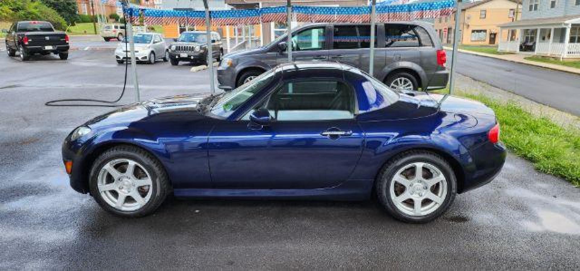 2010 Blue /Cloth Mazda MX-5 Miata Grand Touring PRHT (JM1NC2FF3A0) with an 2.0l L4 engine, AT transmission, located at 353 S. Mineral St., Keyser, WV, 26726, (304) 788-7887, 39.436451, -78.981674 - FOR A BETTER PRICE CALL PAUL AT 301-268-8150 - Photo#3