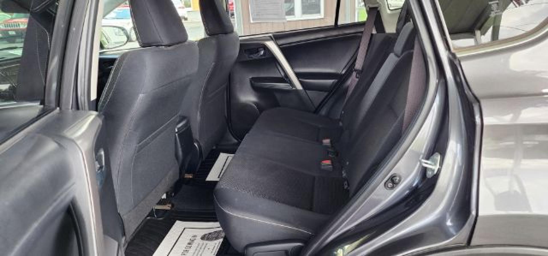 2016 Gray /Black, cloth Toyota RAV4 XLE AWD (JTMRFREV2GJ) with an 2.5L L4 engine, AT transmission, located at 353 S. Mineral St., Keyser, WV, 26726, (304) 788-7887, 39.436451, -78.981674- Photo#7
