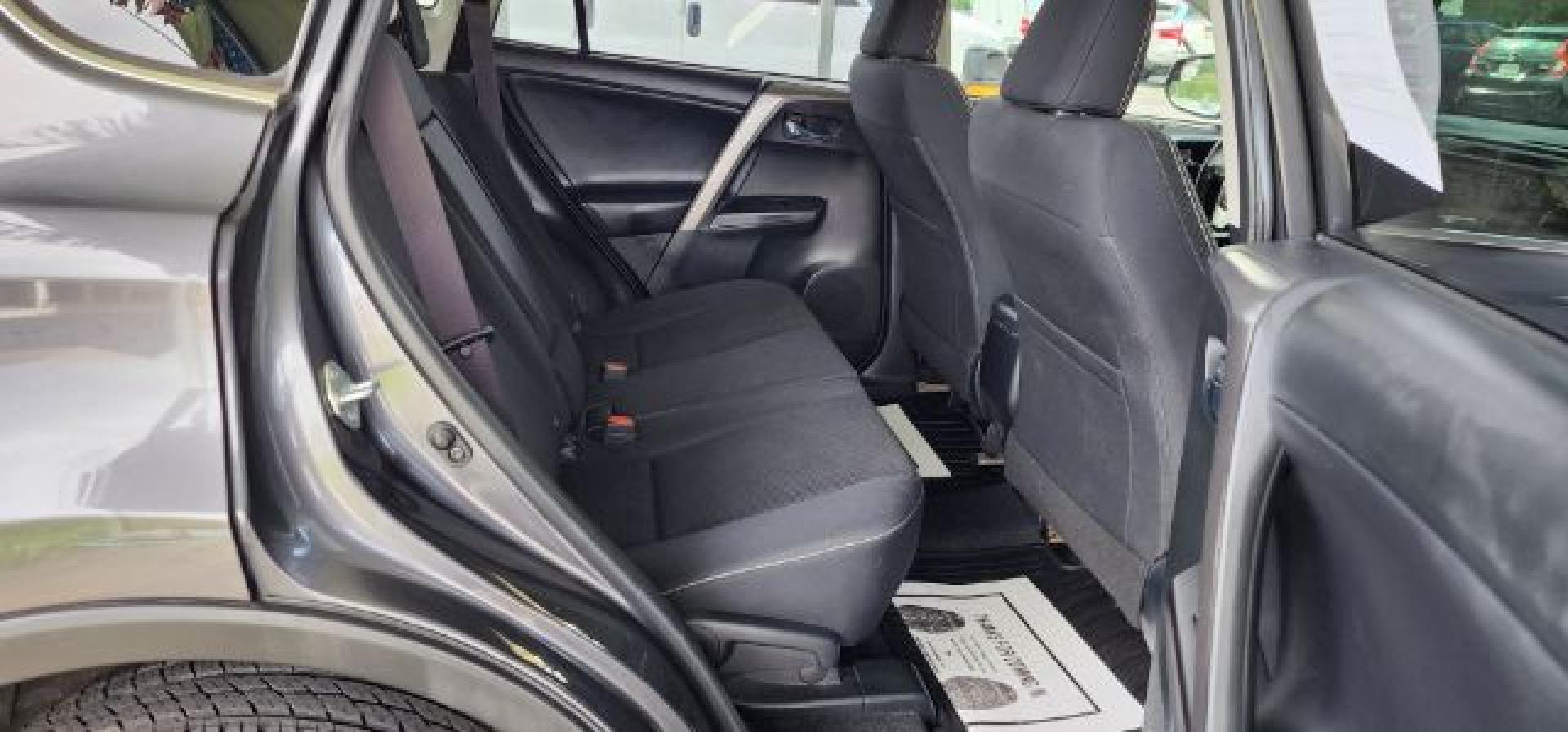 2016 Gray /Black, cloth Toyota RAV4 XLE AWD (JTMRFREV2GJ) with an 2.5L L4 engine, AT transmission, located at 353 S. Mineral St., Keyser, WV, 26726, (304) 788-7887, 39.436451, -78.981674- Photo#13