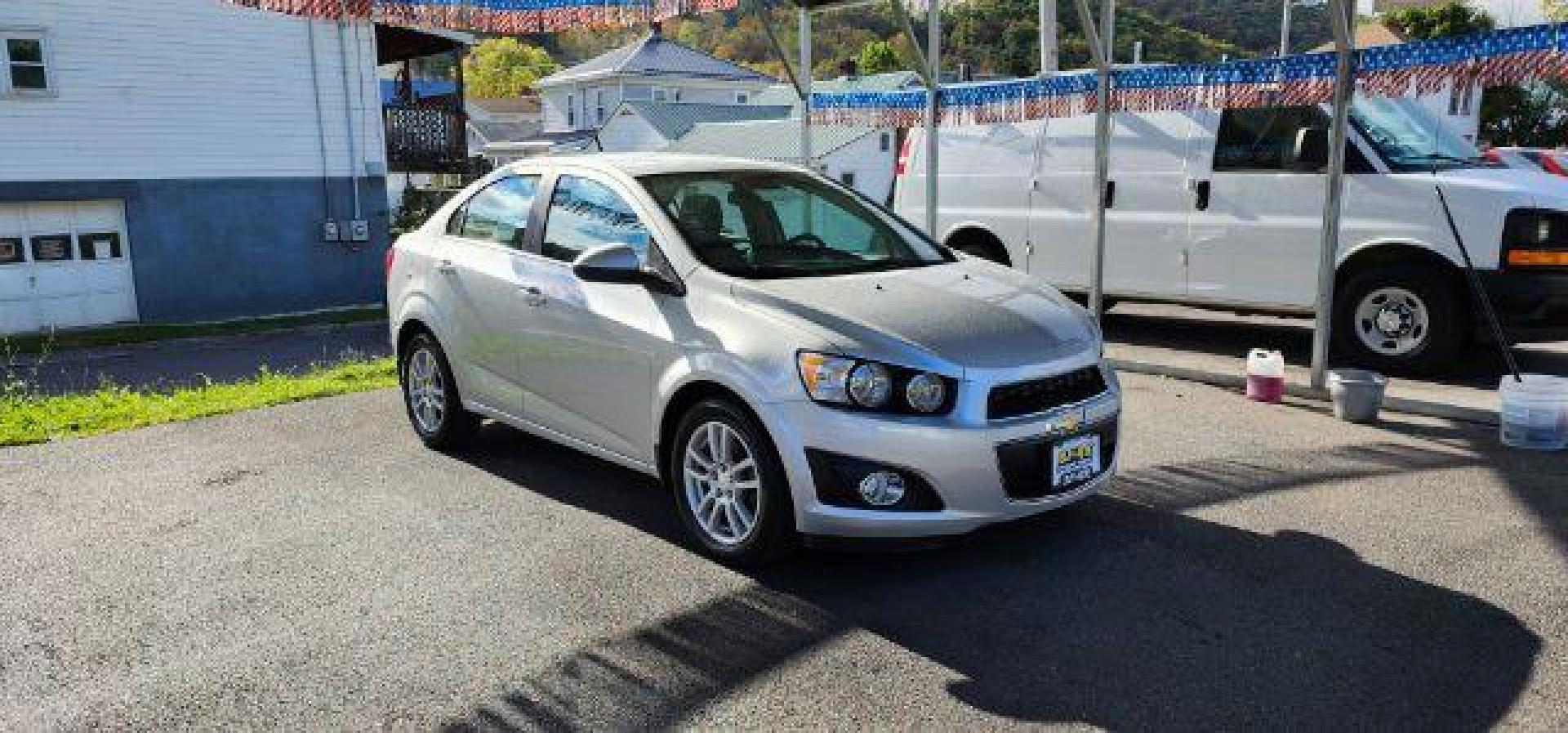 2012 SILVER /Jet Blk/ Brick Cloth Interior Chevrolet Sonic LT Sedan (1G1JC5SH4C4) with an 1.8L L4 engine, AT transmission, located at 353 S. Mineral St., Keyser, WV, 26726, (304) 788-7887, 39.436451, -78.981674 - FOR A BETTER PRICE CALL PAUL AT 301-268-8150 - Photo#0