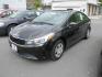 2017 BLACK /Black, cloth KIA FORTE LX 6A (3KPFK4A79HE) with an 2.0l L4 engine, AT transmission, located at 353 S. Mineral St., Keyser, WV, 26726, (304) 788-7887, 39.436451, -78.981674 - Photo#0