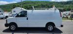2015 WHITE /White Chevrolet Express CARGO VAN (1GCWGFCF6F1) with an 4.8L V8 FFV engine, AT transmission, located at 353 S. Mineral St., Keyser, WV, 26726, (304) 788-7887, 39.436451, -78.981674- Photo#3
