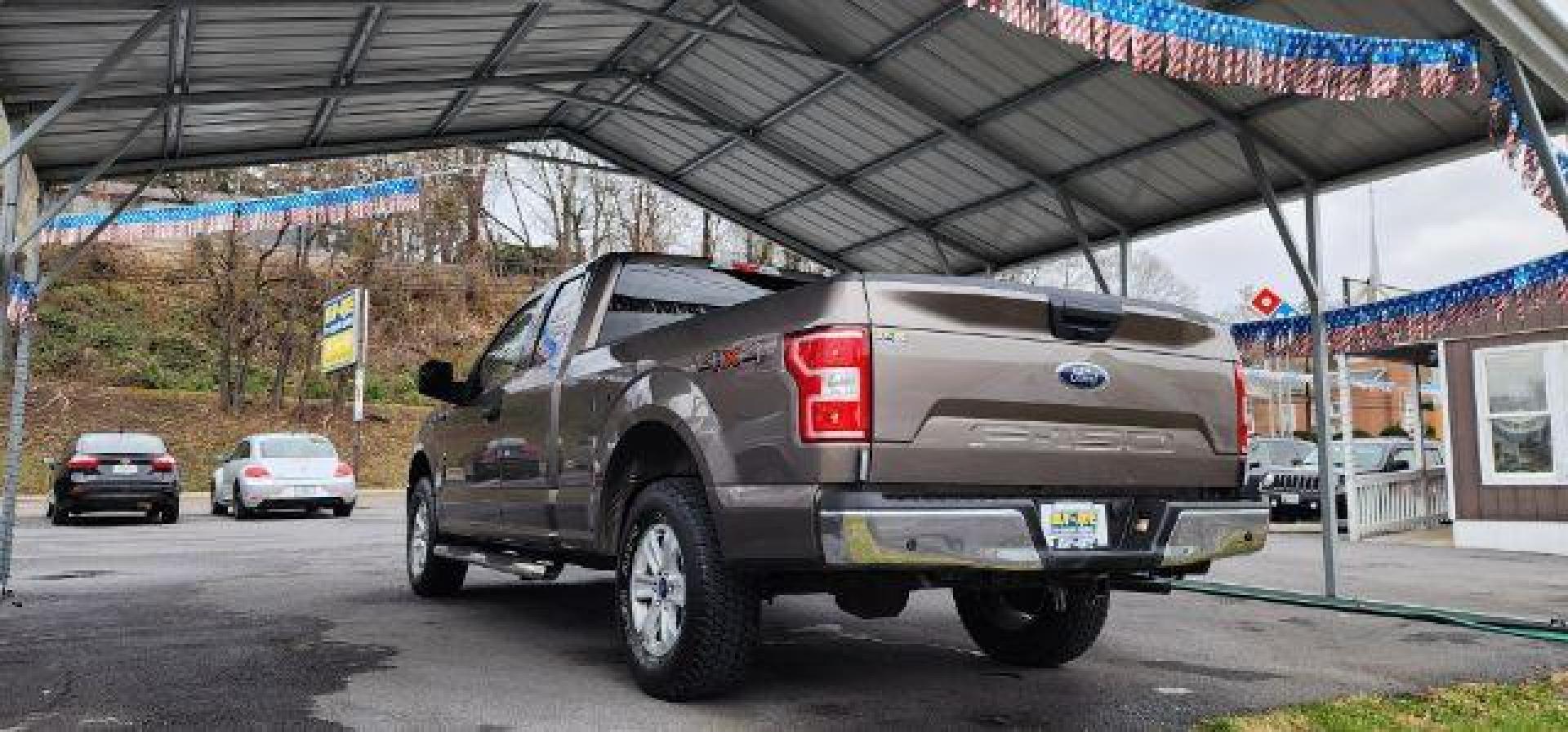 2020 Tan /Dark Earth Gray, cloth Ford F-150 XLT (1FTEX1EB9LF) with an 3.3L V6 engine, AT transmission, located at 353 S. Mineral St., Keyser, WV, 26726, (304) 788-7887, 39.436451, -78.981674 - Photo#8