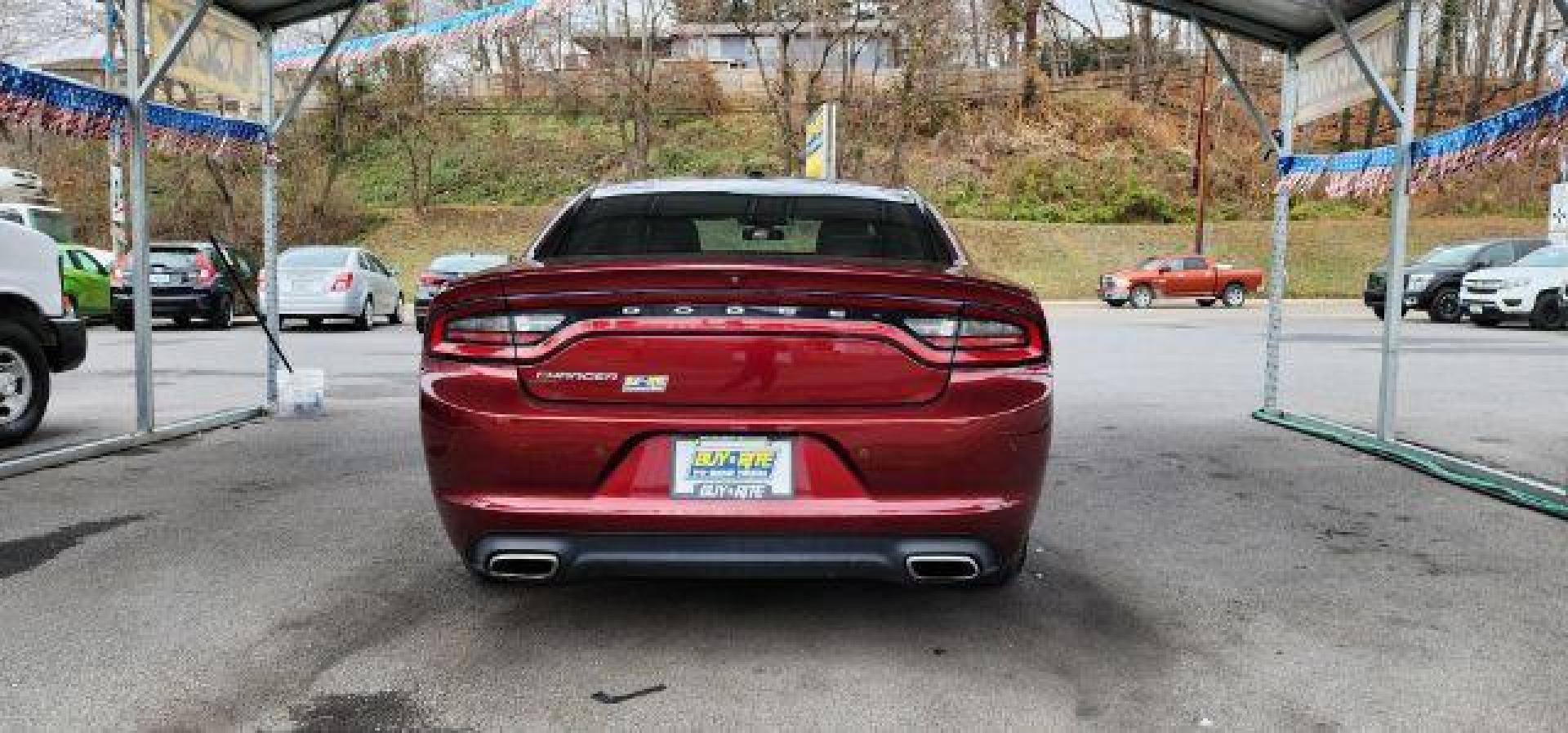 2021 Maroon /Black, premium leather Dodge Charger SXT (2C3CDXBG4MH) with an 3.6L V6 engine, AT transmission, located at 353 S. Mineral St., Keyser, WV, 26726, (304) 788-7887, 39.436451, -78.981674 - Photo#10