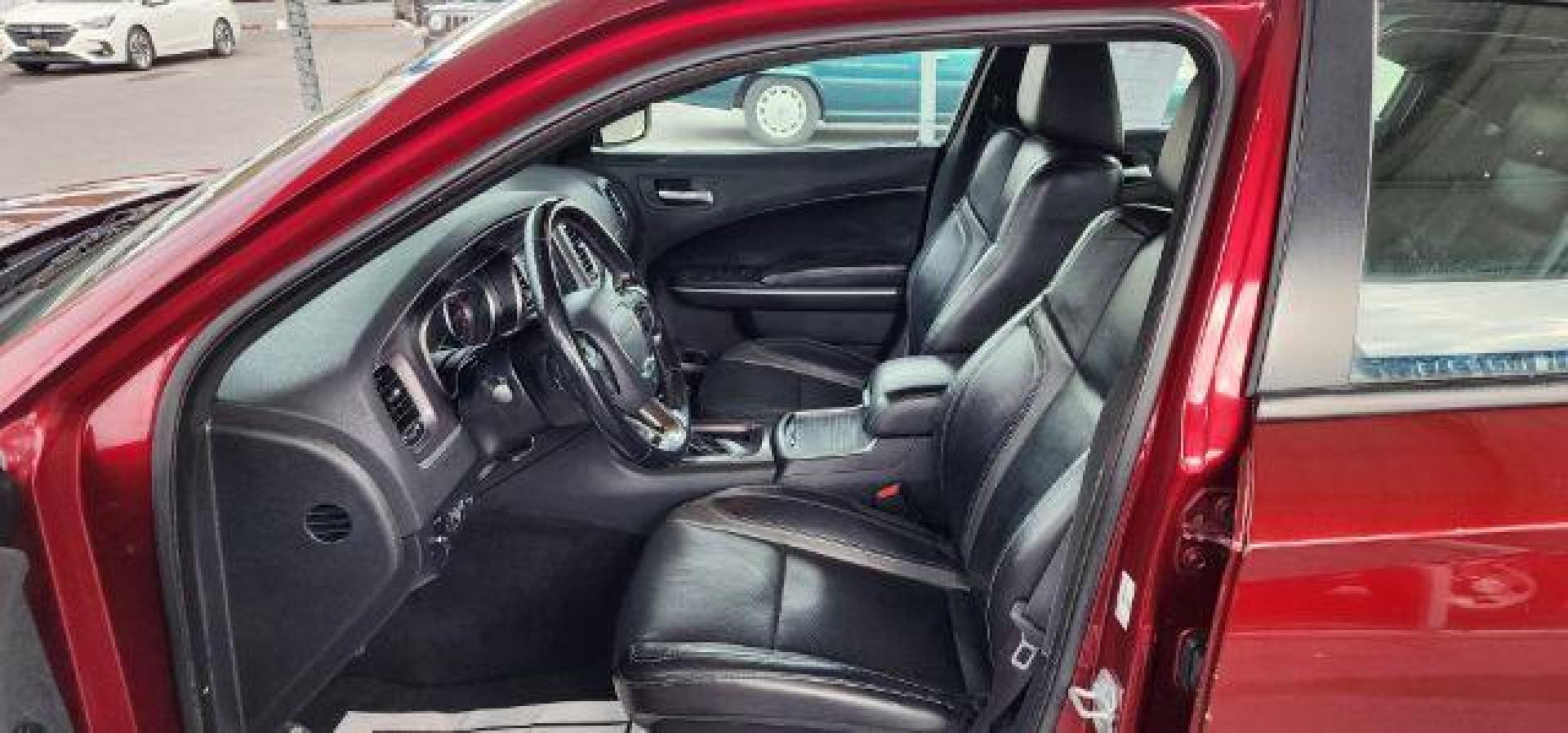 2021 Maroon /Black, premium leather Dodge Charger SXT (2C3CDXBG4MH) with an 3.6L V6 engine, AT transmission, located at 353 S. Mineral St., Keyser, WV, 26726, (304) 788-7887, 39.436451, -78.981674 - Photo#4